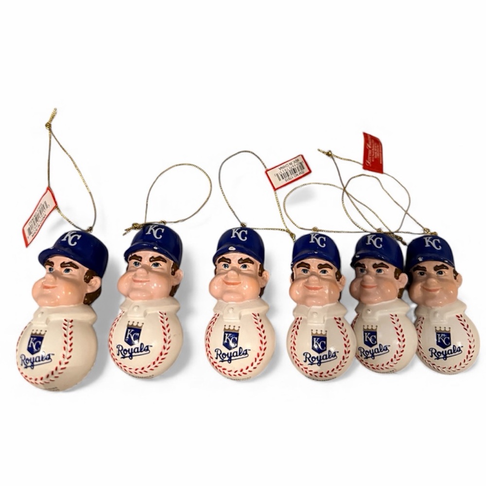 MLB Seattle MARINERS MAJOR LEAGUE SLUGGERS BASEBALL PLAYER Christmas Ornaments